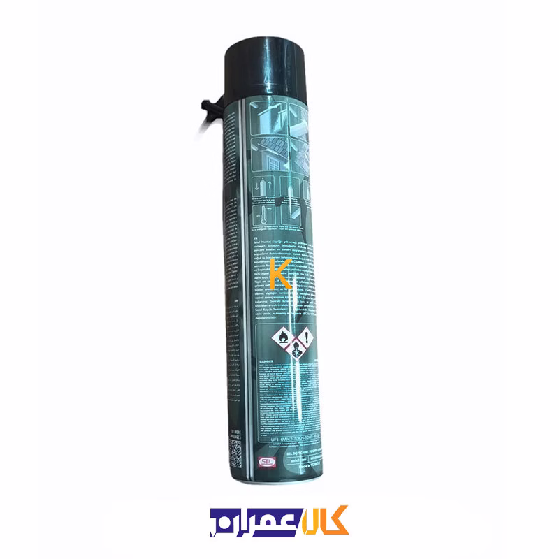 اسپری فوم پلی اورتانی شلنگی 750 میلی لیتر سلسیل
