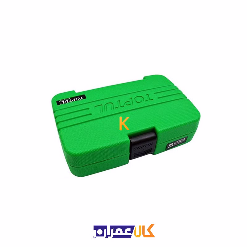 جعبه بکس 25 پارچه 1/4 اینچ مدل GCAI2501 تاپ تول
