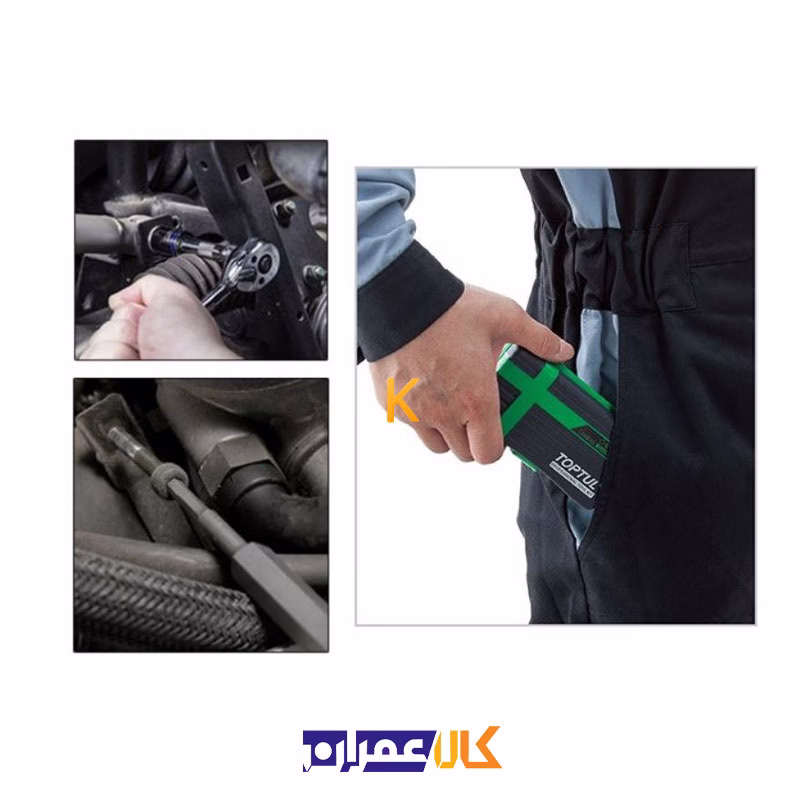 جعبه بکس 27 پارچه 1/4 اینچ مدل GADW2701 تاپ تول