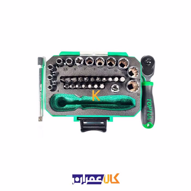 جعبه بکس 12 پر 33 پارچه 1/4 اینچ مدل GABW3302 تاپ تول