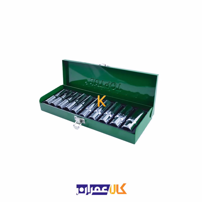 جعبه بکس ستاره ای 10 پارچه 1/2 اینچ مدل GAAD1011 تاپ تول