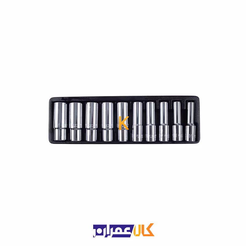 جعبه بکس ستاره ای 10 پارچه 1/2 اینچ مدل GAAD1011 تاپ تول