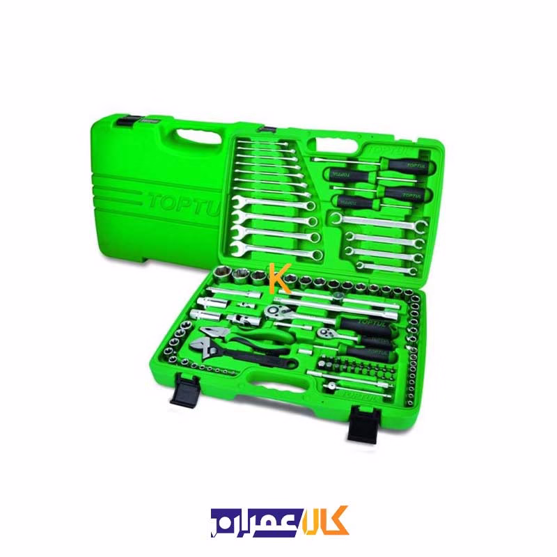 جعبه ابزار با لوازم 96 عددی مدل GCAI9601 تاپ تول