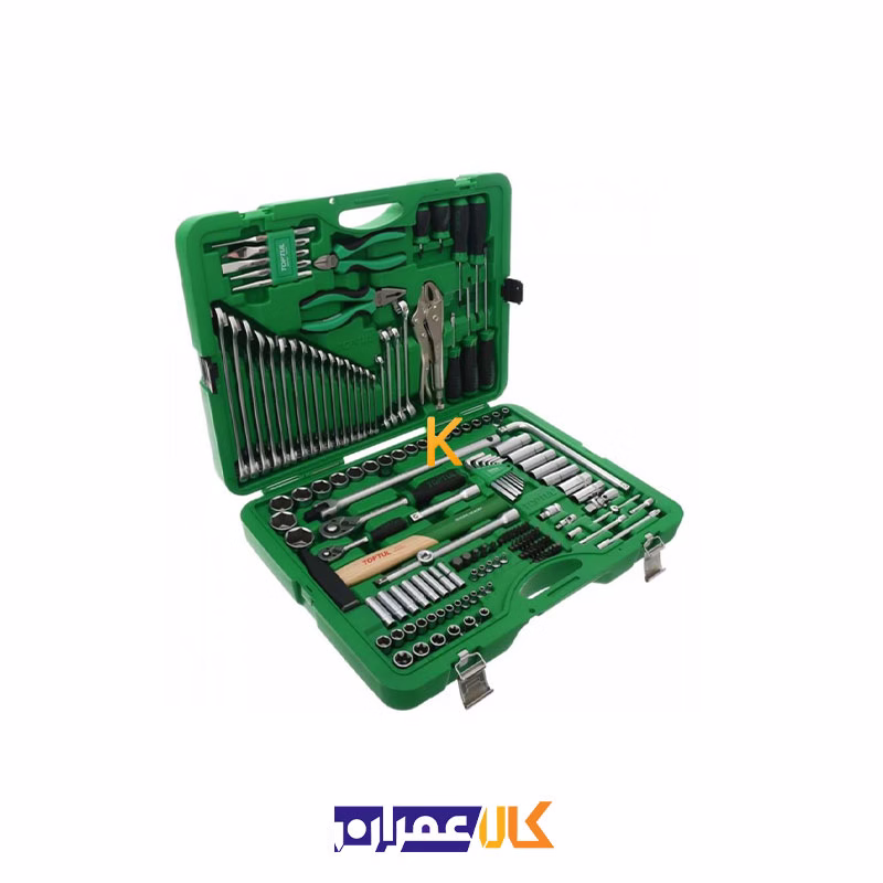جعبه ابزار با لوازم 150 عددی مدل GCAI151R تاپ تول