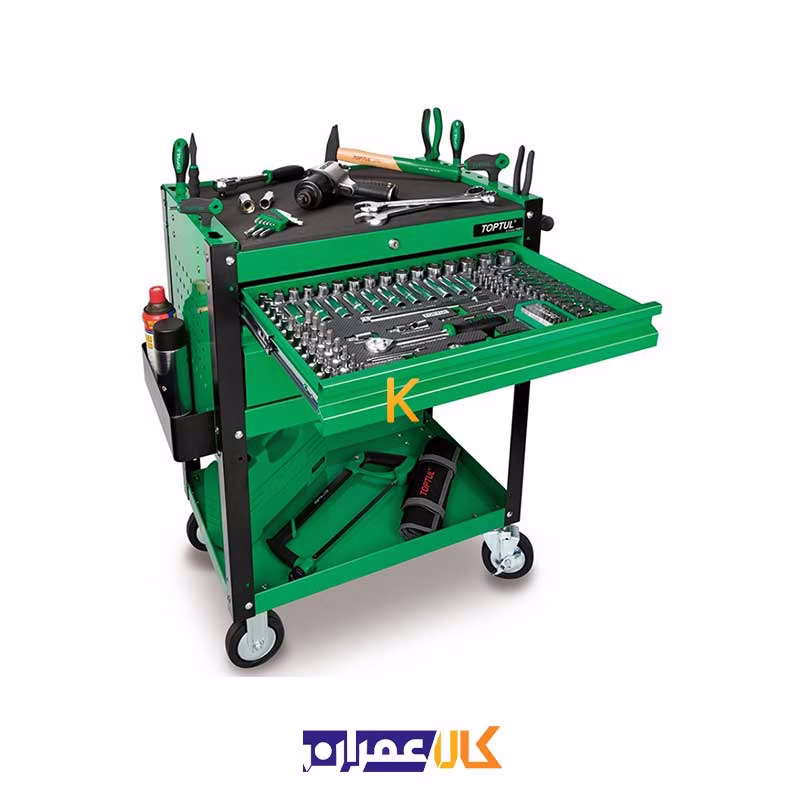 میز کار متحرک 2 کشو مدل TCAD0206 تاپ تول