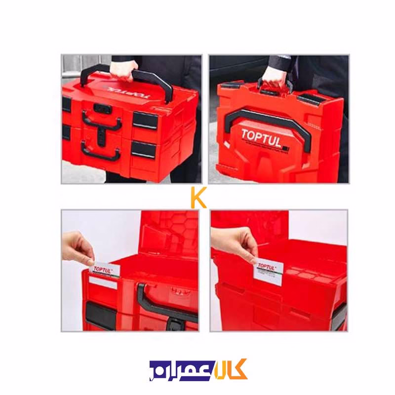 جعبه ابزار پلاستیکی مدل TBBE0602 تاپ تول