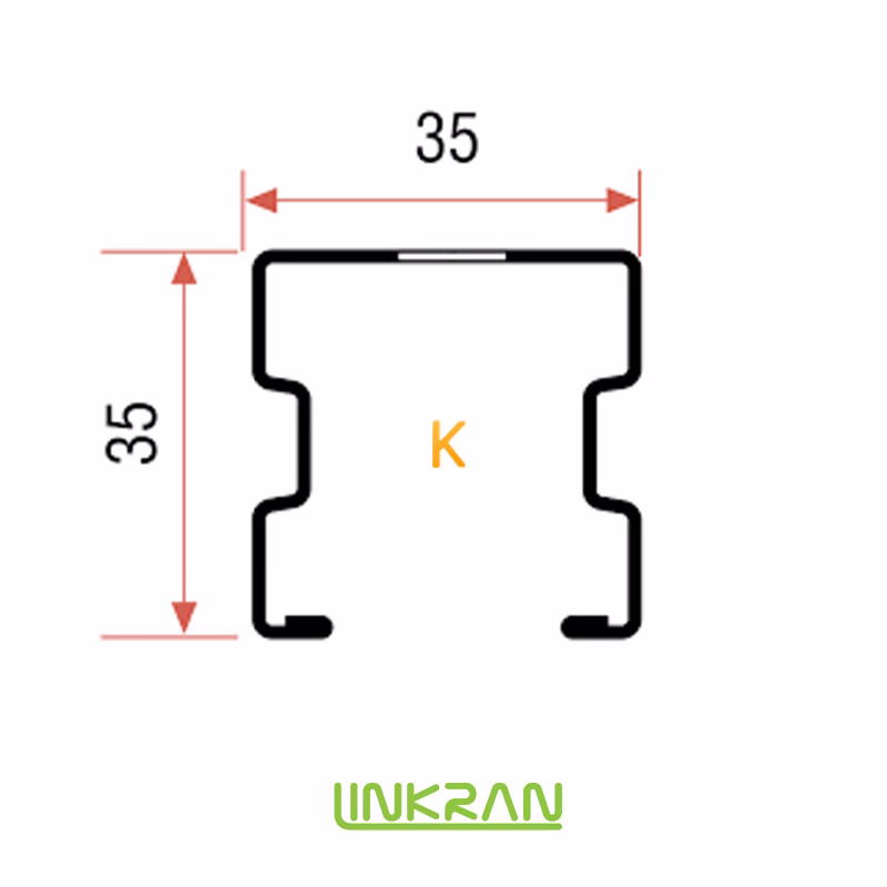 پروفیل C چنل 35×35 لینکران