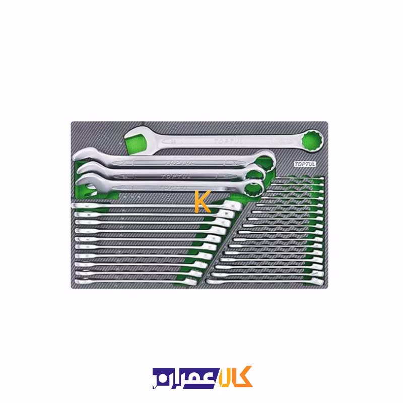 جعبه ابزار 7 کشو چرخ دار با ابزار مدل GE-30817 تاپ تول