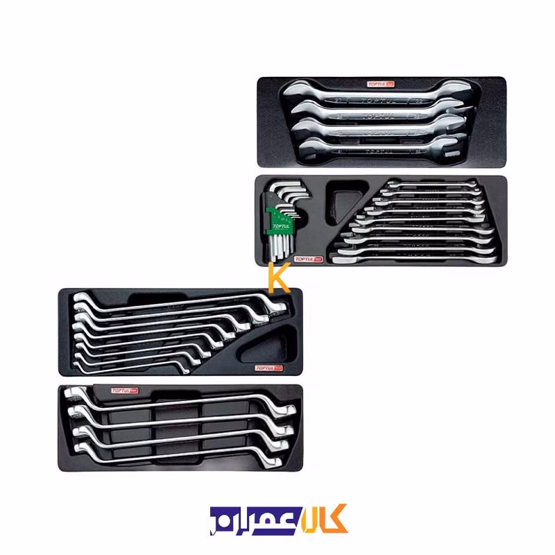 جعبه ابزار 7 کشو چرخ دار مدل GCAJ275E تاپ تول