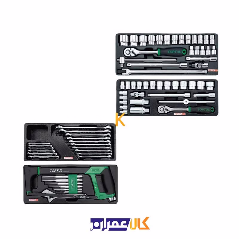 جعبه ابزار 7 کشو چرخ دار مدل GCAJ275E تاپ تول