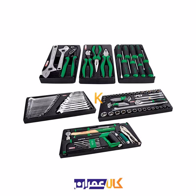 جعبه ابزار 6 کشو رومیزی مدل GCBZ120A تاپ تول