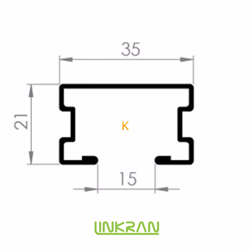 پروفیل C چنل 21×35 لینکران