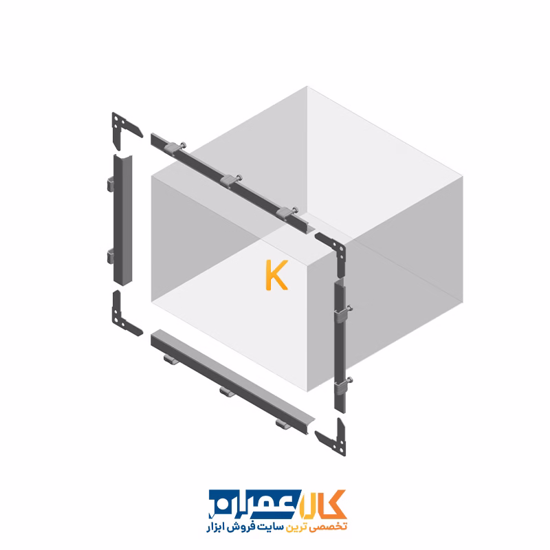 پروفیل ماستیک دار فلج گالوانیزه FLG20 فورتا
