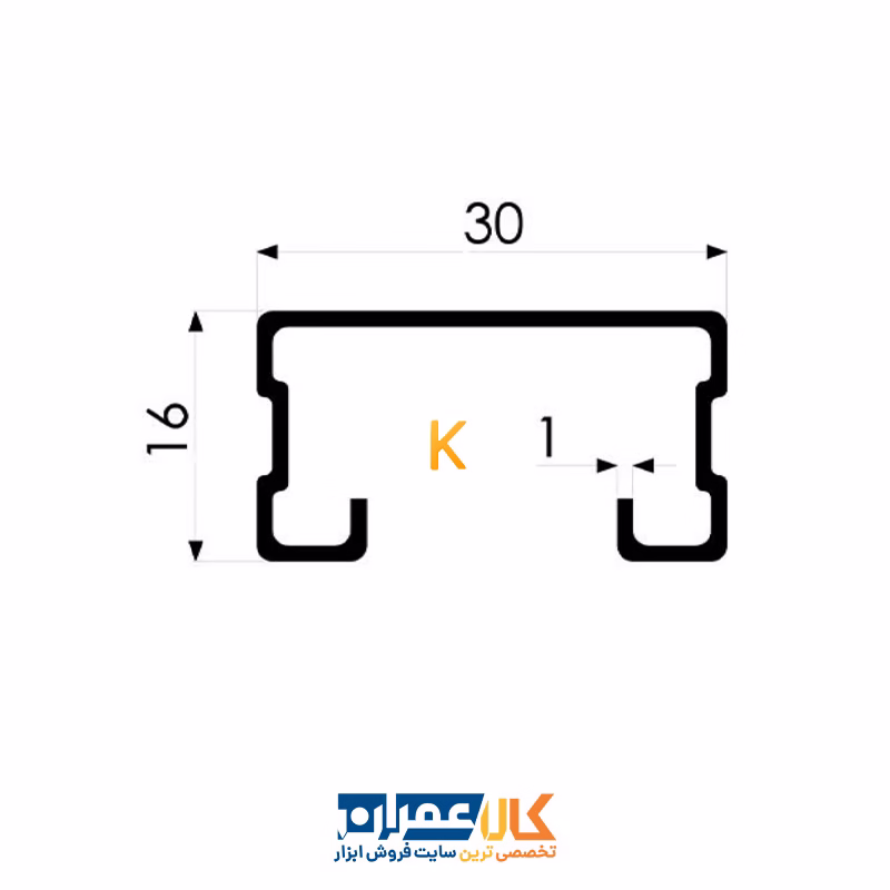 پروفیل فولادی PG 30/16 فورتا