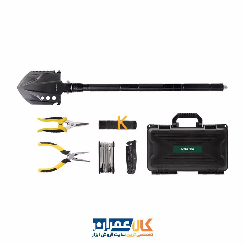 کیت ابزار چند کاره Survival X9 Outdoor Tool Kit گرین لاین