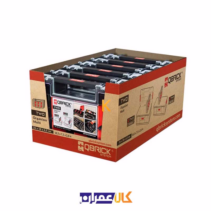 جعبه ابزار مدل SYSTEM TWO ORGANIZER MULTI کیوبریک