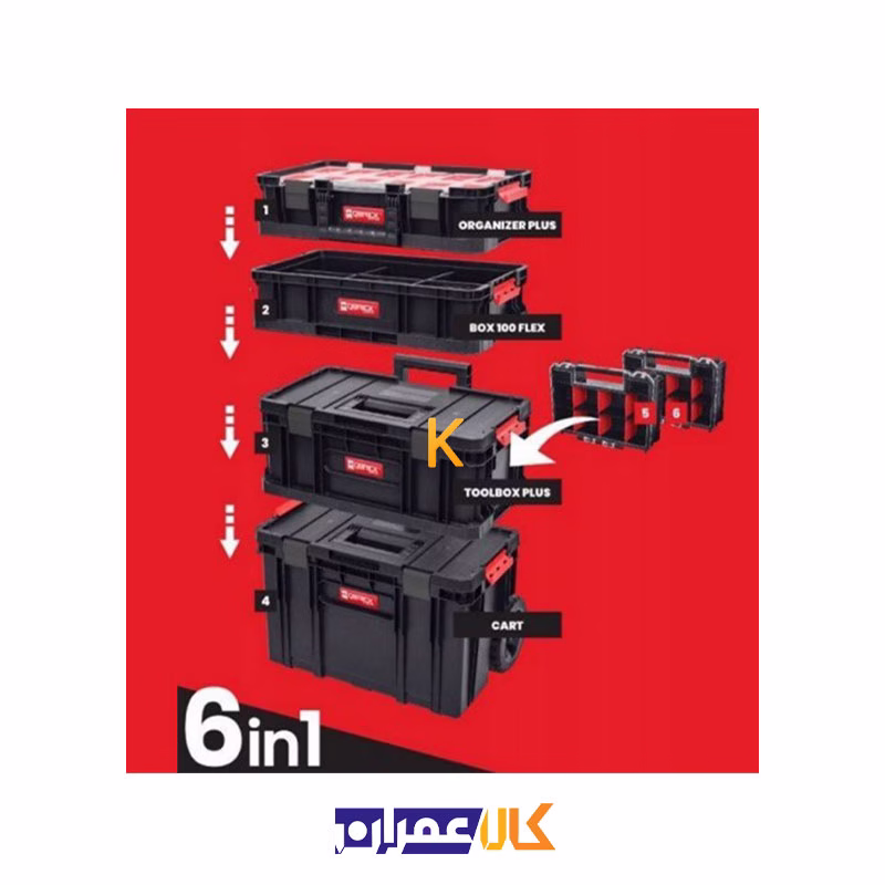 ست جعبه ابزار مدل SET Two 6 in 1 کیوبریک