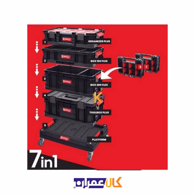 ست جعبه ابزار مدل SET Two 7 in 1 کیوبریک