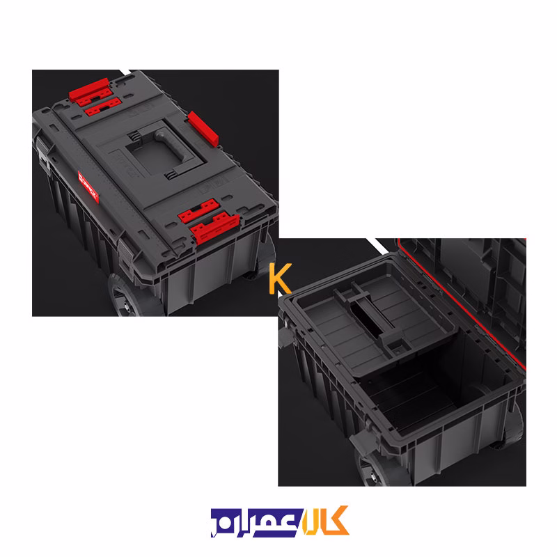 جعبه ابزار مدل System One Trolley Vario کیوبریک