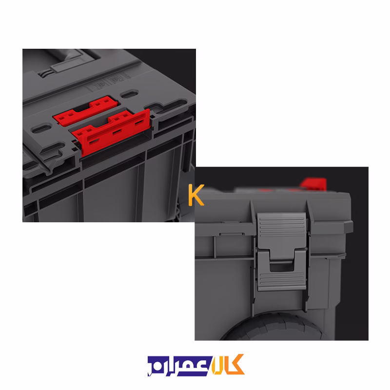 جعبه ابزار مدل System One Trolley Vario کیوبریک