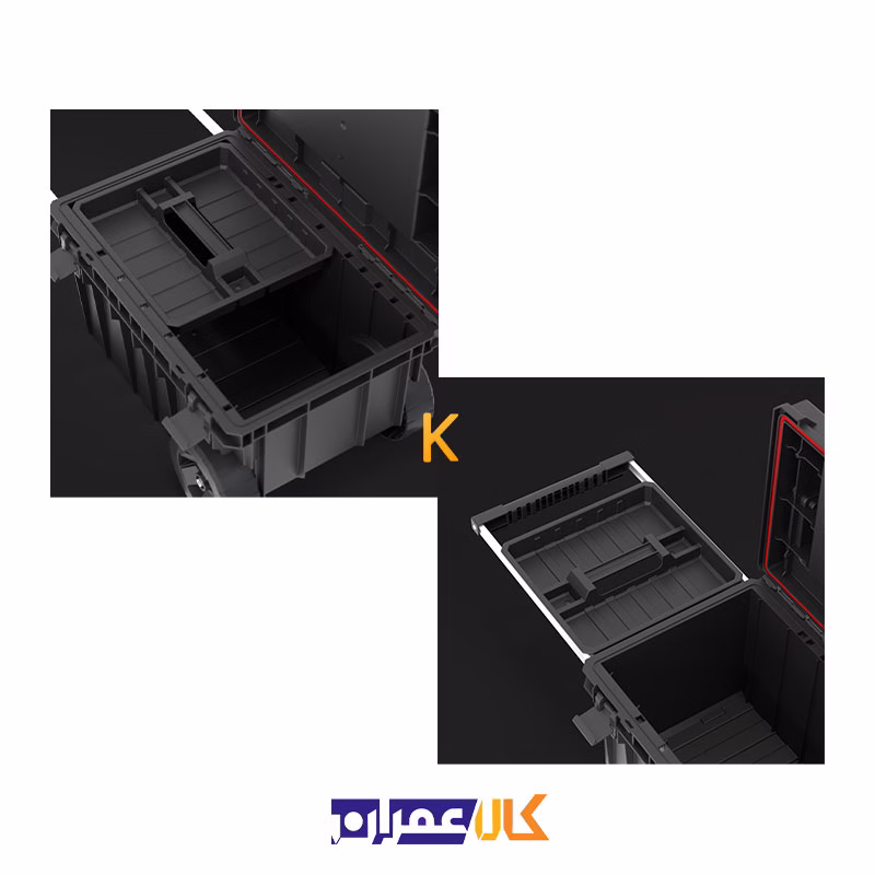 جعبه ابزار مدل System One Trolley Expert کیوبریک