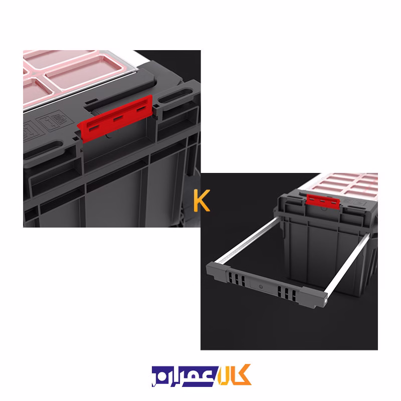 جعبه ابزار مدل System One Trolley Expert کیوبریک