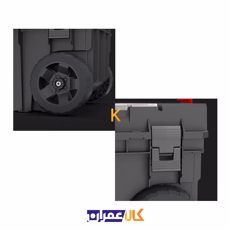 جعبه ابزار مدل System One Trolley Expert کیوبریک