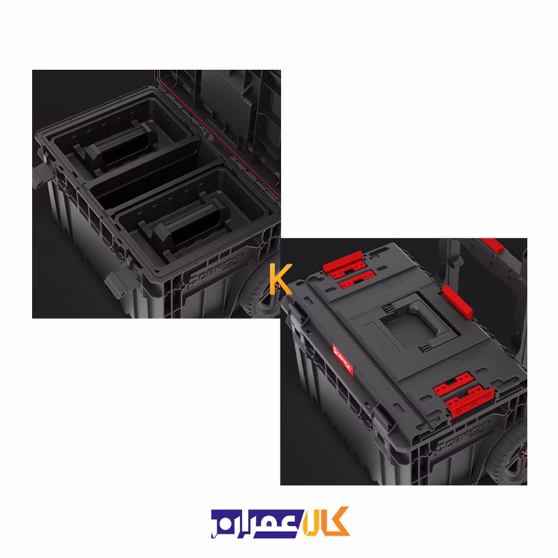 جعبه ابزار مدل System One Cart 2.0 کیوبریک