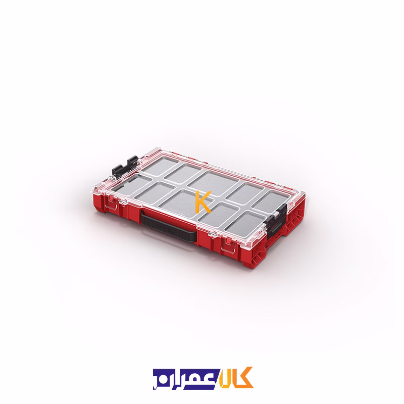 جعبه ابزار مدل QS Red Pro Organizer 100 MFI Ultra HD کیوبریک