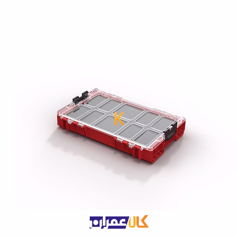 جعبه ابزار مدل QS Red Pro Organizer 100 MFI Ultra HD کیوبریک
