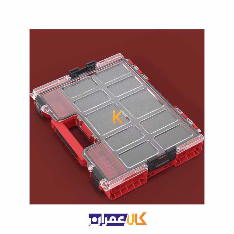جعبه ابزار مدل QS Red Pro Organizer 100 MFI Ultra HD کیوبریک