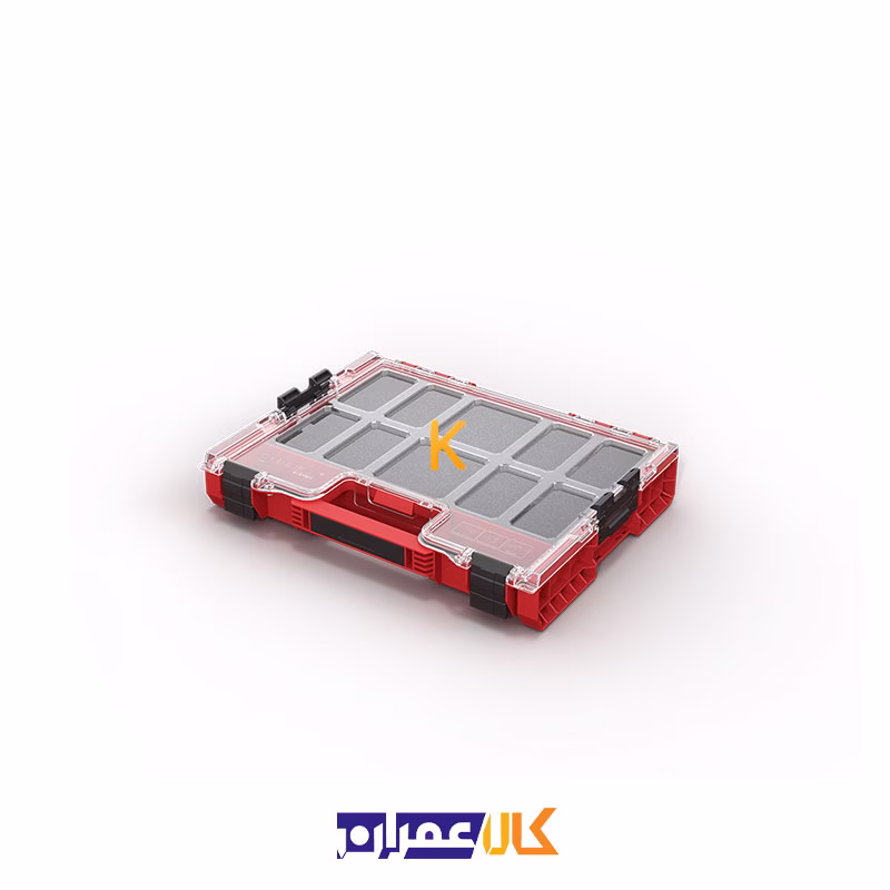جعبه ابزار مدل QS Red Pro Organizer 200 MFI Ultra HD کیوبریک