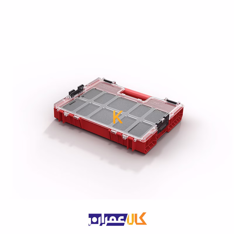 جعبه ابزار مدل QS Red Pro Organizer 200 MFI Ultra HD کیوبریک