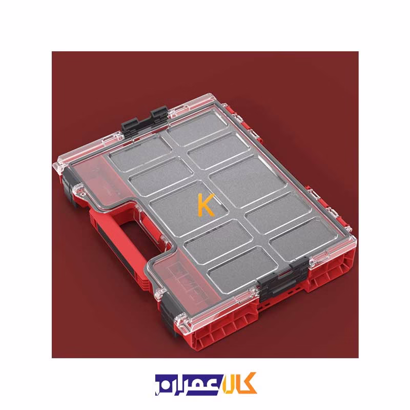 جعبه ابزار مدل QS Red Pro Organizer 200 MFI Ultra HD کیوبریک