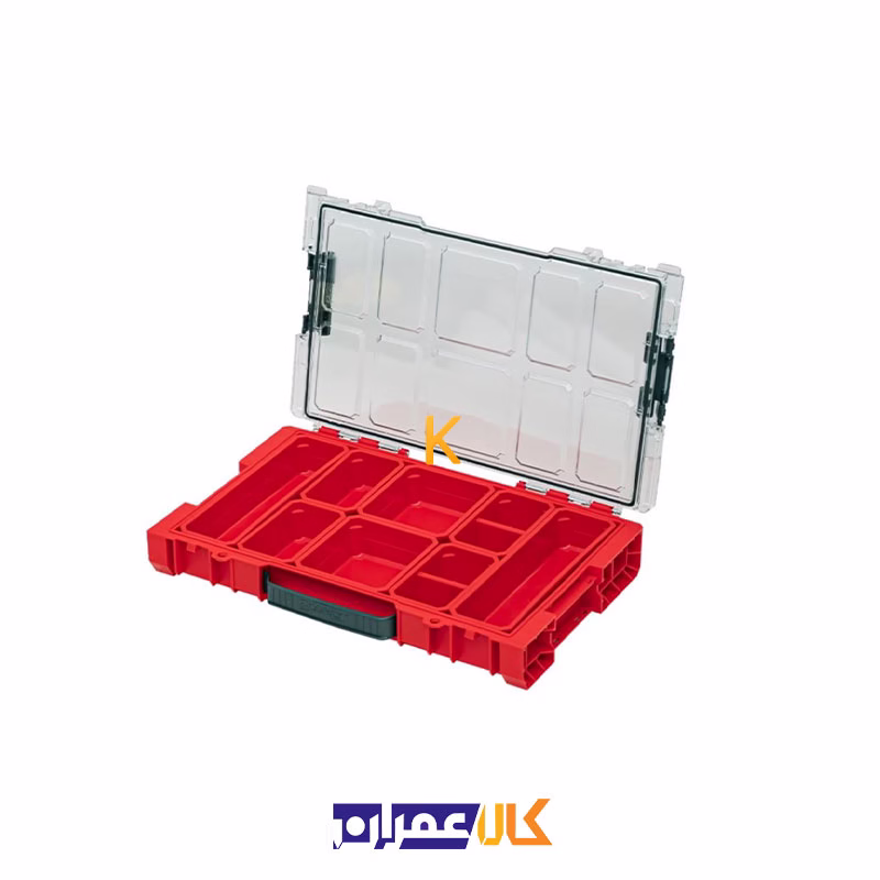 جعبه ابزار مدل QS Red Pro Organizer 100 Ultra HD کیوبریک