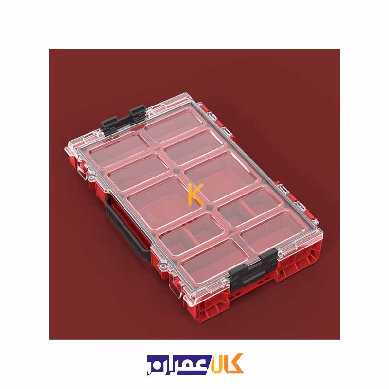 جعبه ابزار مدل QS Red Pro Organizer 100 Ultra HD کیوبریک