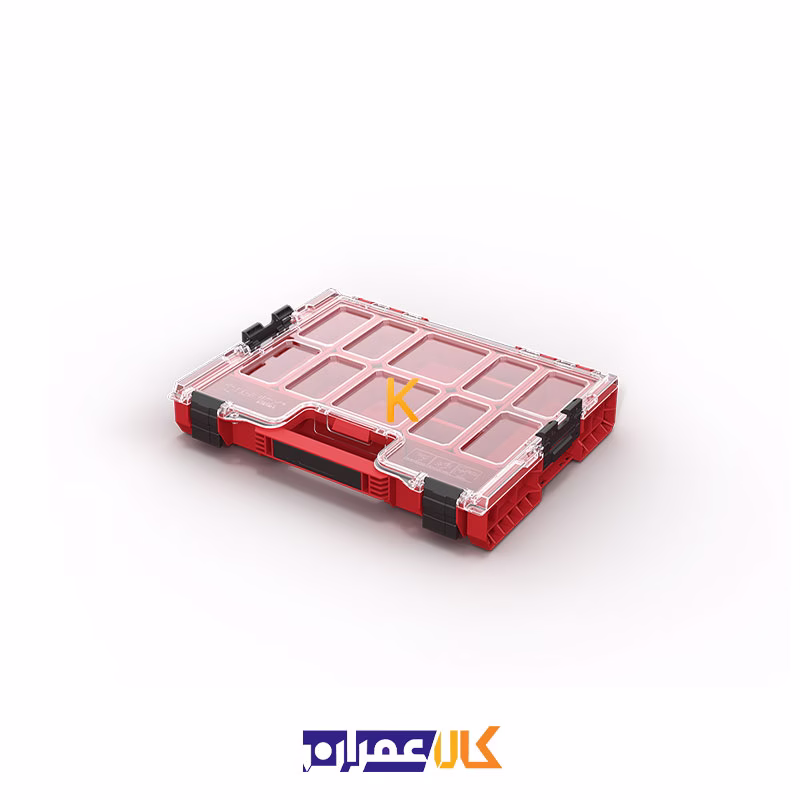جعبه ابزار مدل QS Red Pro Organizer 200 Ultra HD کیوبریک