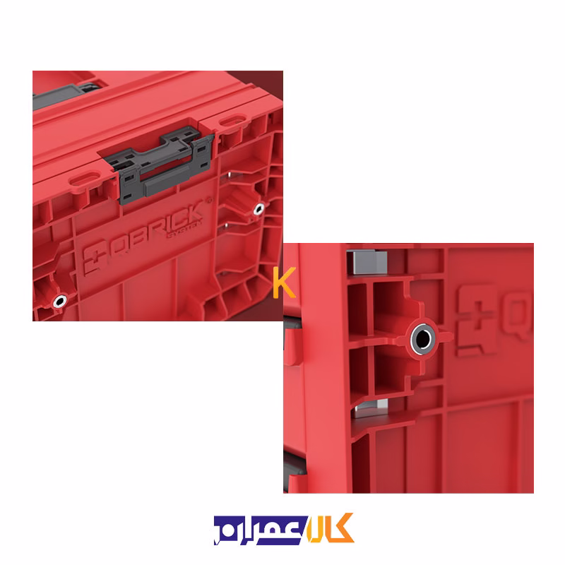 جعبه ابزار مدل QS Red Pro Drawer 3 Toolbox 2.0 Ultra HD کیوبریک
