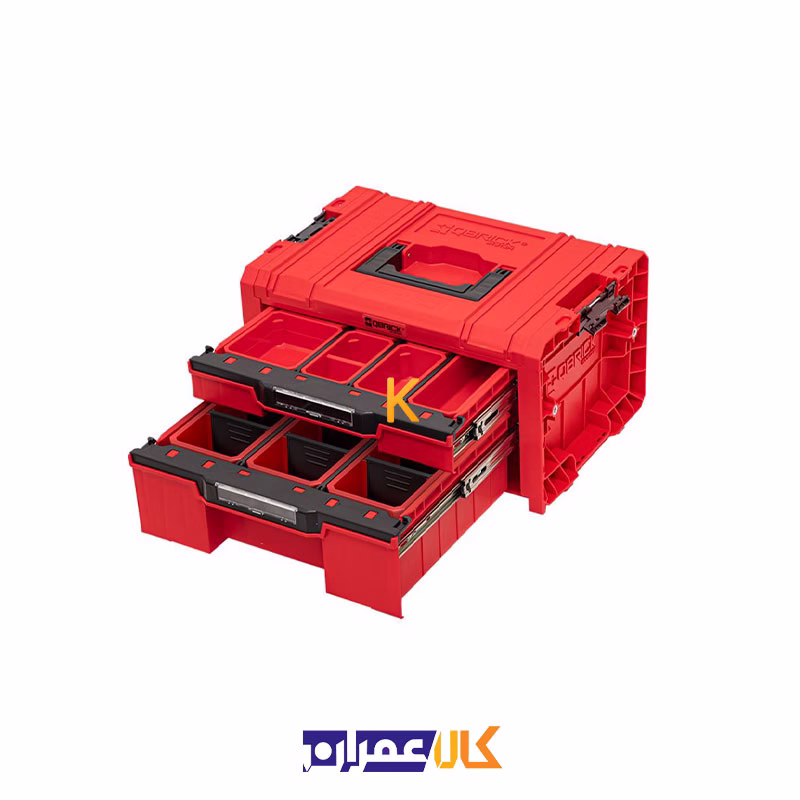 جعبه ابزار مدل QS Red Pro Drawer 2 Toolbox 2.0 Ultra HD کیوبریک