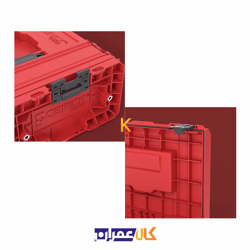 جعبه ابزار مدل QS Red Pro Technician Case 2.0 Ultra HD کیوبریک