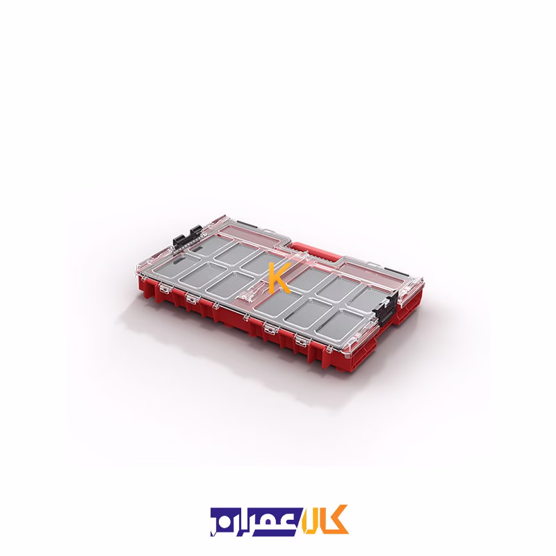جعبه ابزار مدل QS Red One Organizer L 2.0 MFI Ultra HD کیوبریک