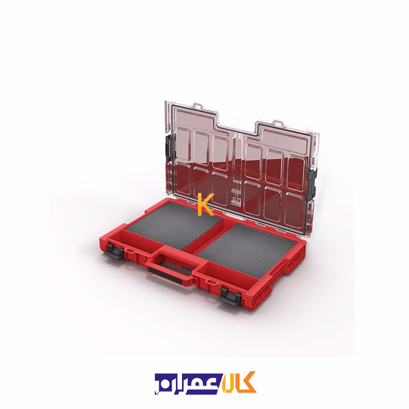 جعبه ابزار مدل QS Red One Organizer L 2.0 MFI Ultra HD کیوبریک