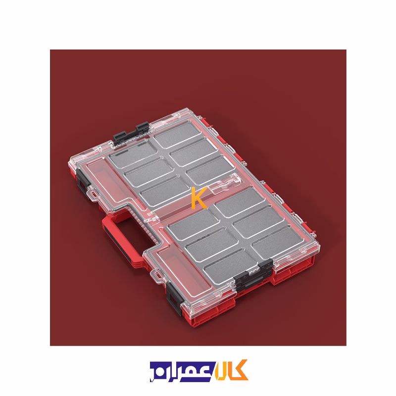 جعبه ابزار مدل QS Red One Organizer L 2.0 MFI Ultra HD کیوبریک