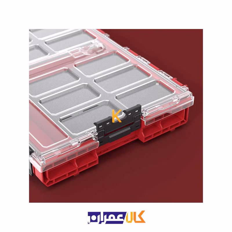 جعبه ابزار مدل QS Red One Organizer L 2.0 MFI Ultra HD کیوبریک
