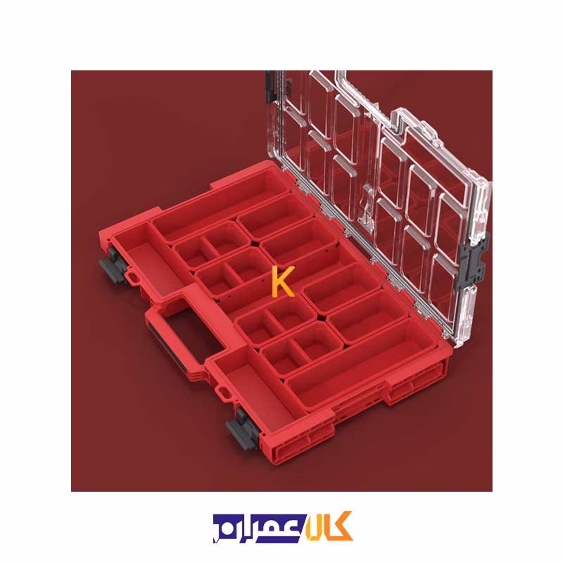 جعبه ابزار مدل QS Red One Organizer L 2.0 Ultra HD کیوبریک