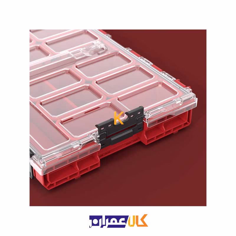 جعبه ابزار مدل QS Red One Organizer L 2.0 Ultra HD کیوبریک