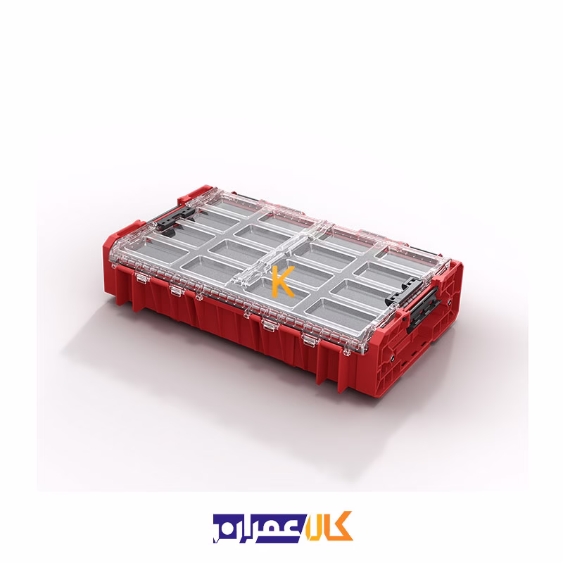 جعبه ابزار مدل QS Red One Organizer XL 2.0 MFI Ultra HD کیوبریک