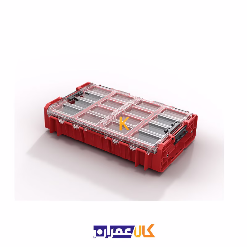 جعبه ابزار مدل QS Red One Organizer XL 2.0 Ultra HD کیوبریک