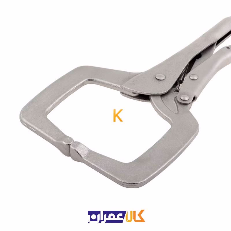 انبر قفلی C شکل مدل HD 1110 ایران پتک سایز 11 اینچ