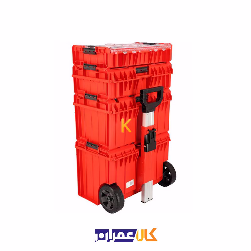 ست جعبه ابزار مدل QS Red One Cart set Ultra HD کیوبریک